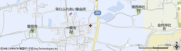 奈良県葛城市寺口623周辺の地図