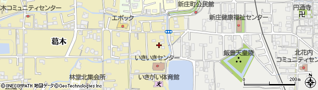 奈良県葛城市葛木135周辺の地図