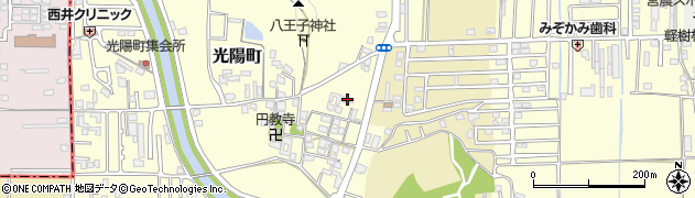 奈良県橿原市光陽町329周辺の地図
