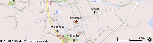 有限会社沖田商店周辺の地図