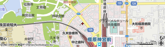 奈良県橿原市久米町911周辺の地図