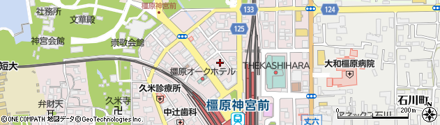 奈良県橿原市久米町885周辺の地図