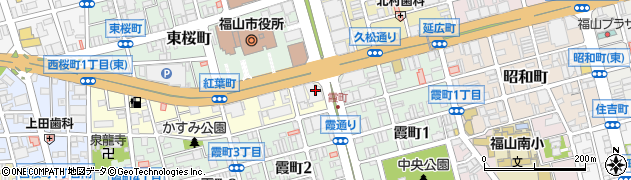 マニュライフ生命保険株式会社　福山セールスオフィス周辺の地図