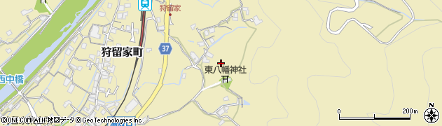 広島県広島市安佐北区狩留家町周辺の地図