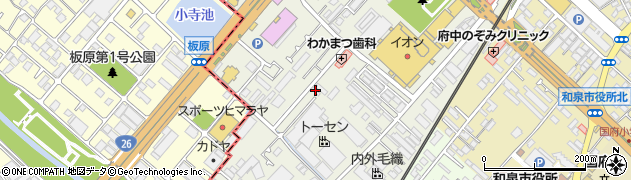 大阪府和泉市肥子町2丁目8-1周辺の地図