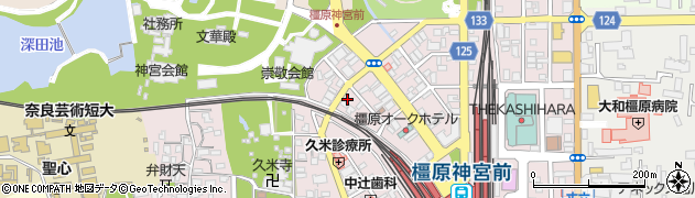 奈良県橿原市久米町919周辺の地図