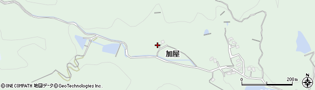 広島県福山市津之郷町加屋576周辺の地図