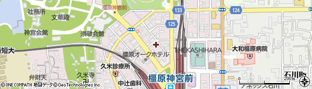 奈良県橿原市久米町881周辺の地図