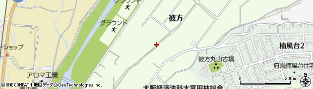 大阪府富田林市彼方810周辺の地図