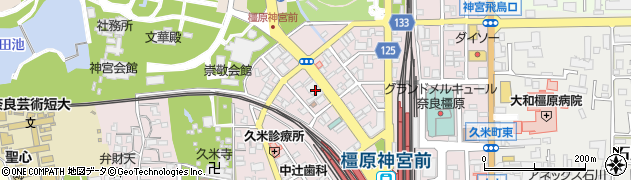 奈良県橿原市久米町913周辺の地図