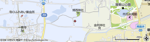 奈良県葛城市寺口591周辺の地図