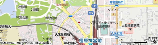 奈良県橿原市久米町878周辺の地図