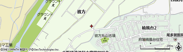 大阪府富田林市彼方859周辺の地図