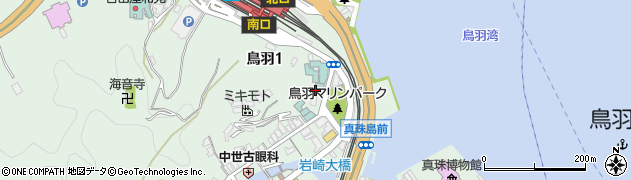 長門館周辺の地図