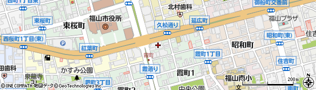 広島銀行福山営業本部 ＡＴＭ周辺の地図