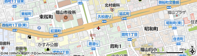 株式会社不二ビルサービス福山支店周辺の地図