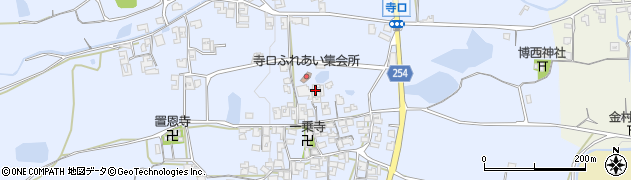 奈良県葛城市寺口435周辺の地図