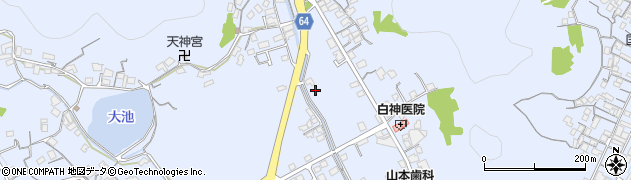 岡山県浅口市寄島町7250周辺の地図