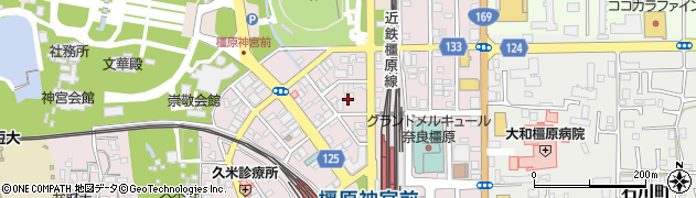 奈良県橿原市久米町830周辺の地図