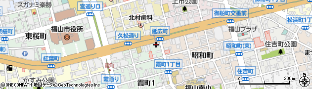 旭化成ファーマ株式会社　福山営業所周辺の地図