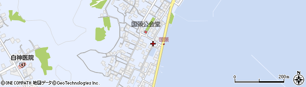 岡山県浅口市寄島町5375-1周辺の地図