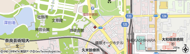 奈良県橿原市久米町924周辺の地図
