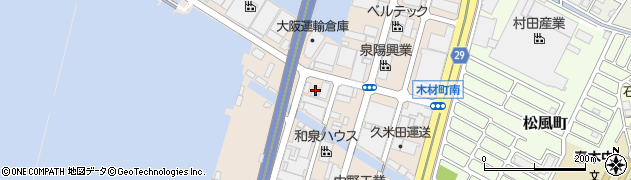 川崎地質株式会社　ジオラボ関西周辺の地図