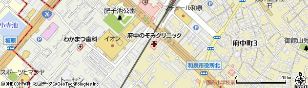 ニチイケアセンター和泉府中周辺の地図