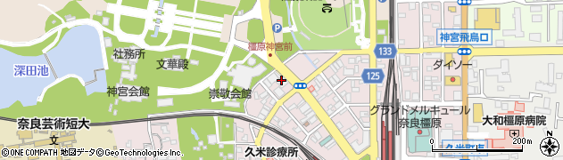 奈良県橿原市久米町925周辺の地図