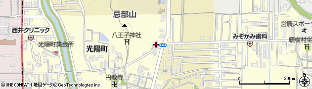 奈良県橿原市光陽町274周辺の地図