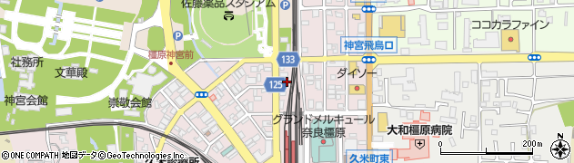 奈良県橿原市久米町811周辺の地図