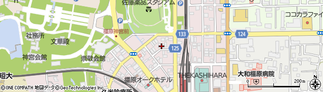 奈良県橿原市久米町844周辺の地図