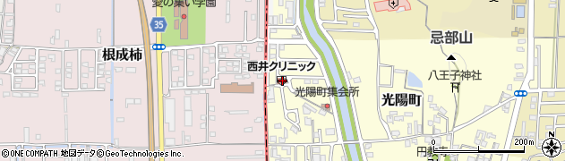 奈良県橿原市光陽町100-21周辺の地図