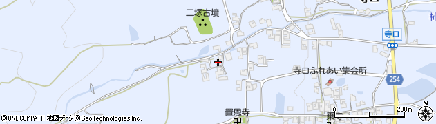 奈良県葛城市寺口280周辺の地図