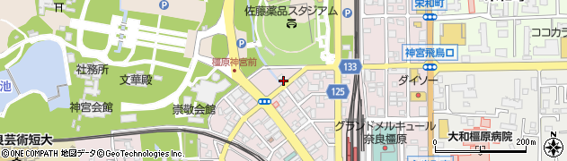 奈良県橿原市久米町859周辺の地図