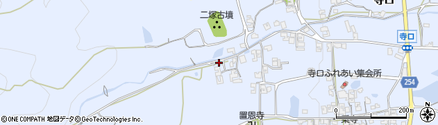 奈良県葛城市寺口1202周辺の地図