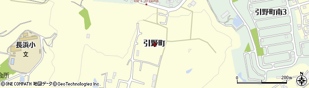 広島県福山市引野町周辺の地図