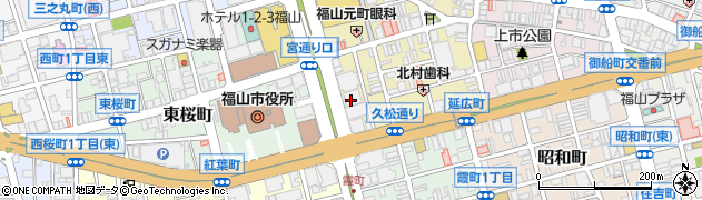 もみじ銀行福山西支店周辺の地図