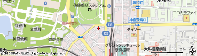 奈良県橿原市久米町846周辺の地図