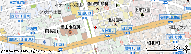 広島総合開発株式会社　福山営業所周辺の地図