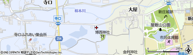 奈良県葛城市寺口2219周辺の地図