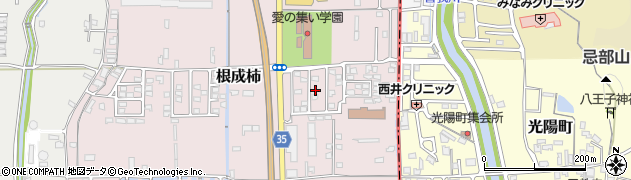 奈良県大和高田市根成柿313周辺の地図