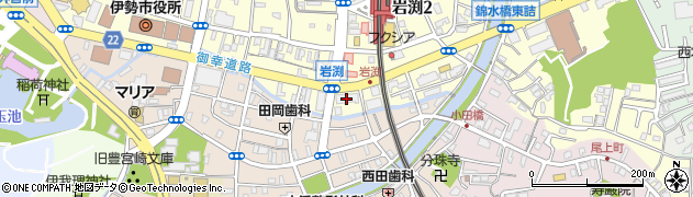 日本政策金融公庫　伊勢支店国民生活事業周辺の地図