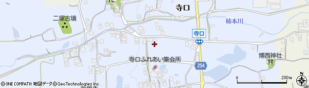 奈良県葛城市寺口415周辺の地図