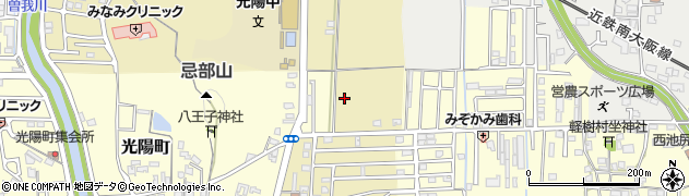 奈良県橿原市川西町1201周辺の地図