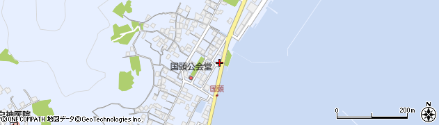 岡山県浅口市寄島町16087-2周辺の地図