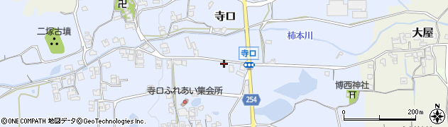 奈良県葛城市寺口472周辺の地図