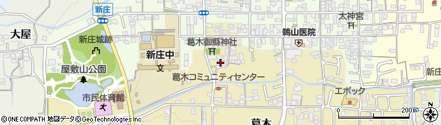 奈良県葛城市葛木66周辺の地図