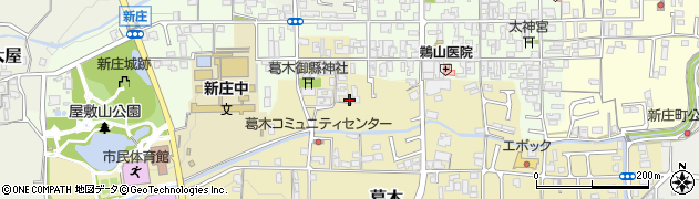 奈良県葛城市葛木20周辺の地図
