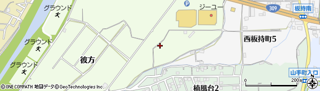 大阪府富田林市彼方1054周辺の地図